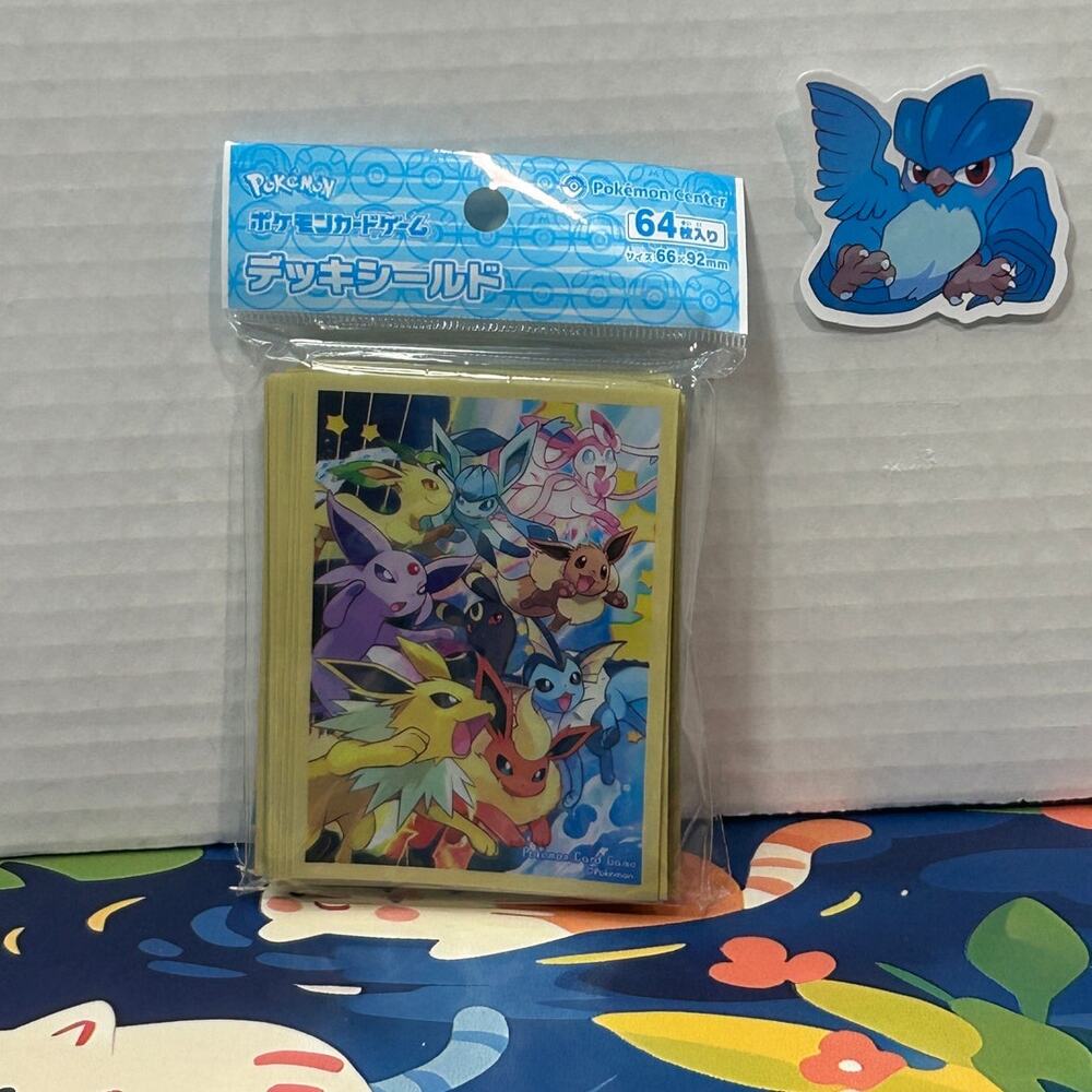 Dash! Eevee Eeveelutions ver.2 64 Sleeves Japanese Pokemon Center